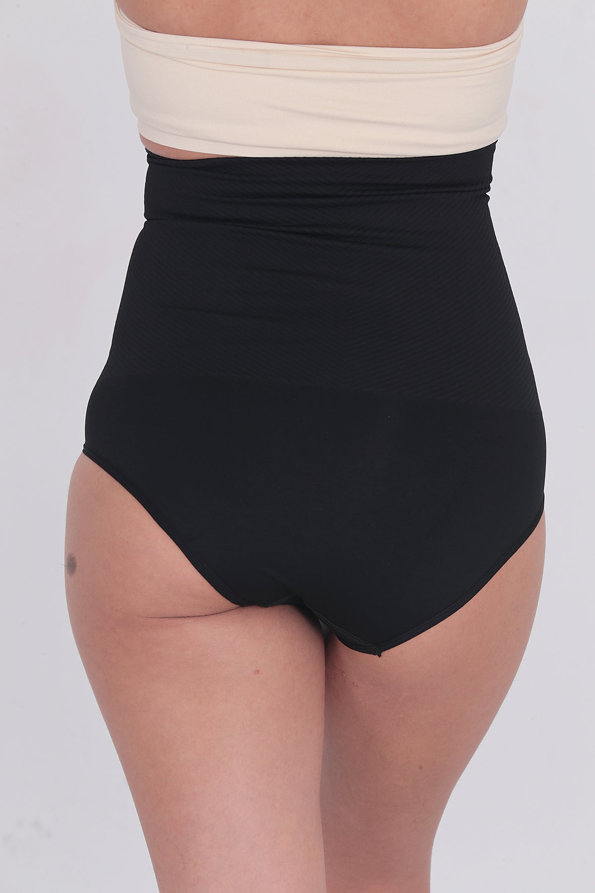 Agraflı Yüksek Bel Slip Korse